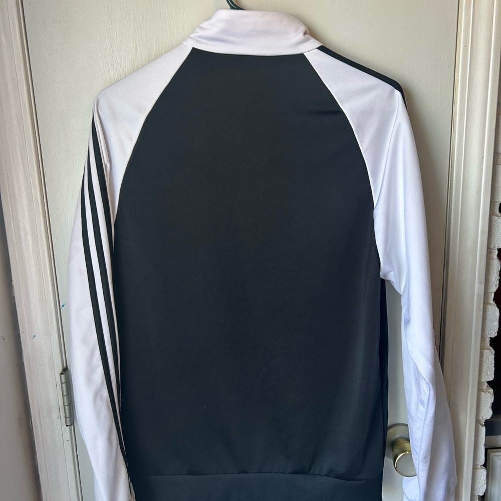 adidas Black and White Track Jacket - Picture 5 of 5